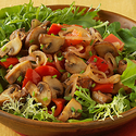 Saut�ed Mushroom Salad