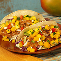 Baja Fish Tacos with Mango Salsa