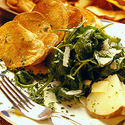 Arugula Salad with Crisp Idaho� Potatoes