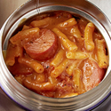 Cheesy Hot Dog Tomato Pasta